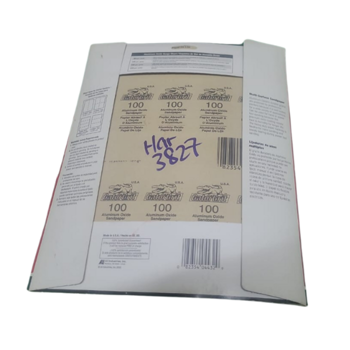 GATOR HAR3827 PAPER/SAND#100 GRITS 9 X11---WNR