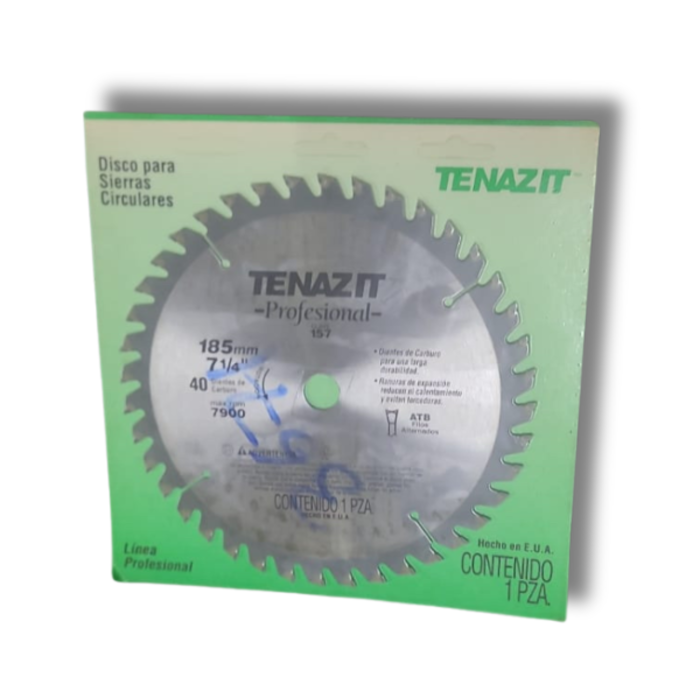 TENAZ IT HAR3671 BLADE/CIRCLE SAW 7-1/4 TPI