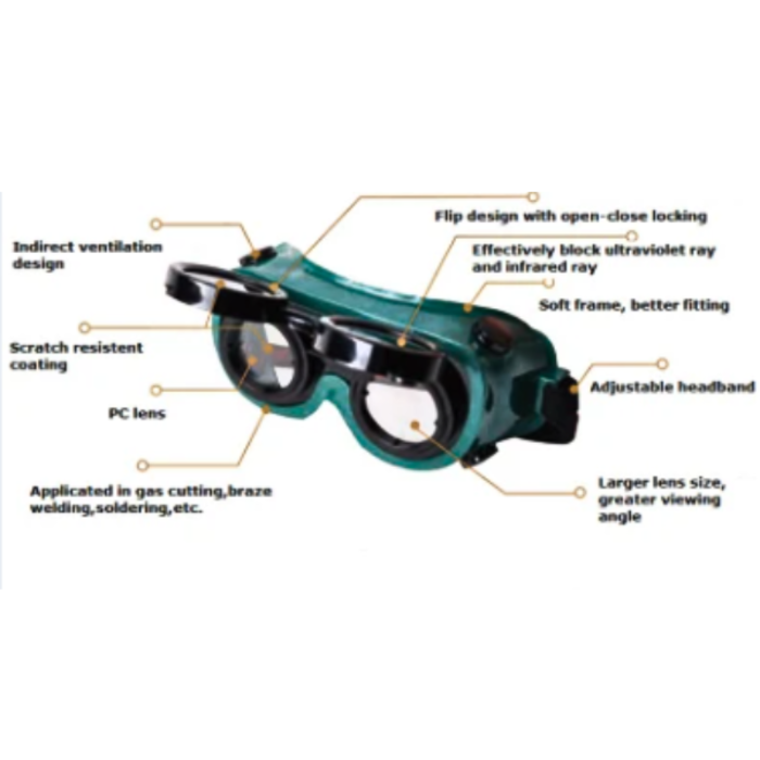 HAR3674 GOGGLES/WELDING HEAVY DUTY-GOG-W