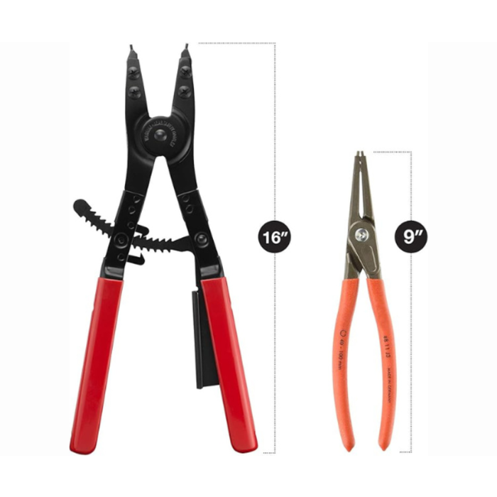 NEIKO TOOLS HAR6889 NEIKO 16'' SNAP RING PLIER SET #02130A