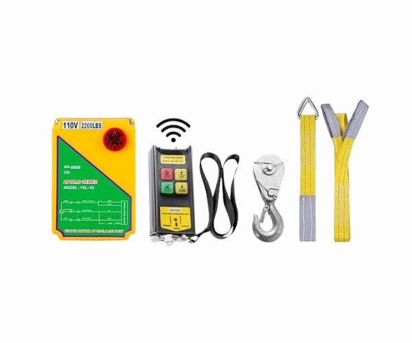 VEVOR VEVOR 2200 LBS 1600W 110V ELECTRIC HOIST WITH 328FT WIRELESS REMOTE CONTROL, 40FT SINGLE CABLE LIFTING HEIGHT #1458350 (IND5878)
