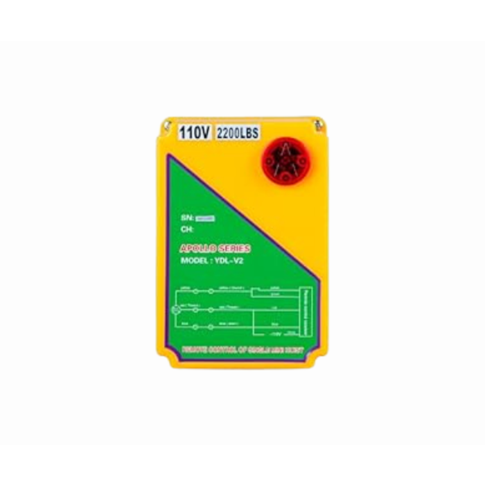 VEVOR VEVOR 2200 LBS 1600W 110V ELECTRIC HOIST WITH 328FT WIRELESS REMOTE CONTROL, 40FT SINGLE CABLE LIFTING HEIGHT #1458350 (IND5878)