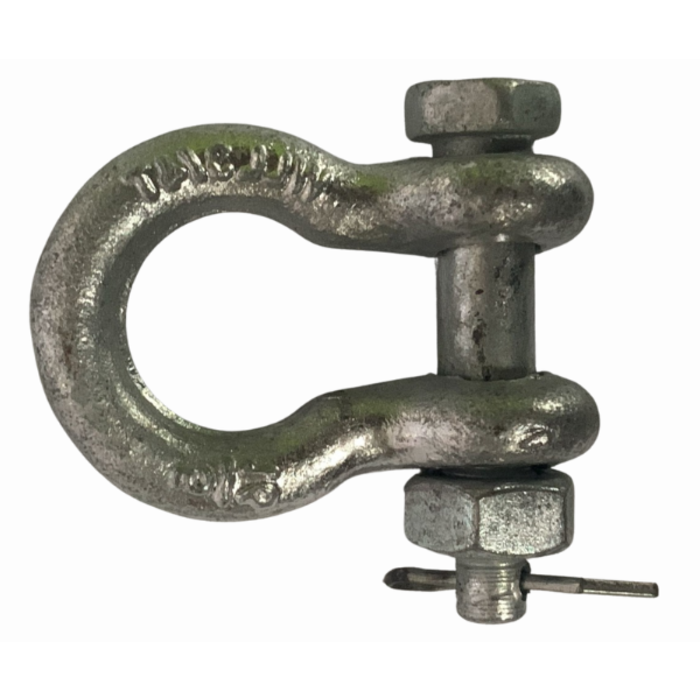 BETA STAR HAR1107 SHACKLE 5/16" 0.08KG 3/4TON WITH NUT HORSE SHOE TYPE