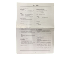 VEH23277 SX460 GENERATOR AVR