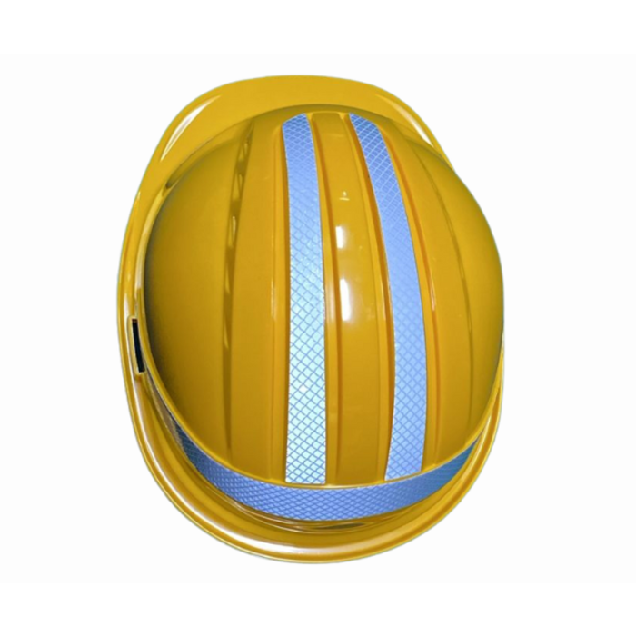 HAR9643//SAFETY HELMET YELLOW COLOR WITH REFLECTION