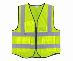 HAR9645//SAFETY VEST,M SIZE WITH ZIP