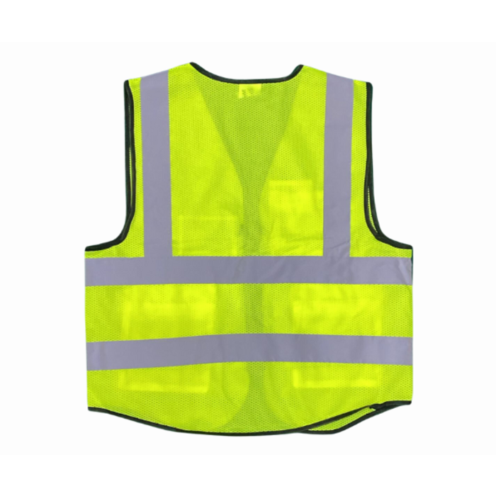 HAR9646//SAFETY VEST, LARGE SIZE WITH ZIP