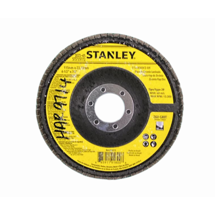STANLEY HAR9714/ F DISC STANLEY 4-1/2"X7/8" Z60 FB/PT#  STA4040FZ-BR