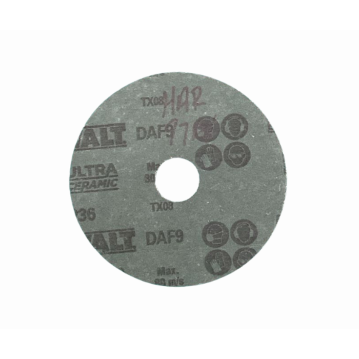 DEWALT HAR9718/FIBER DISC CERAMIC 36G 4.5X7/8/PT#DAF90036D4