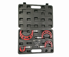 SANDOR HAR9701/PREMIUM MICROMETER SET 0-4" / 0.0001" (0-1"/1-2"/2-3"/3-4")