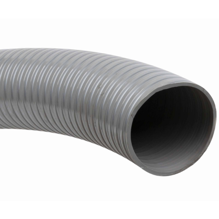 HAR9651// 6" SUCTION HOSE GREY COLOR 32FT PER ROLL-SOLD BY 10FT AND ABOVE