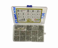 VEH24459/26 SIZE METRIC SET SCREW ASSORTMENT 790PCS