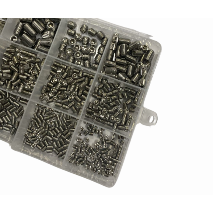 VEH24459/26 SIZE METRIC SET SCREW ASSORTMENT 790PCS