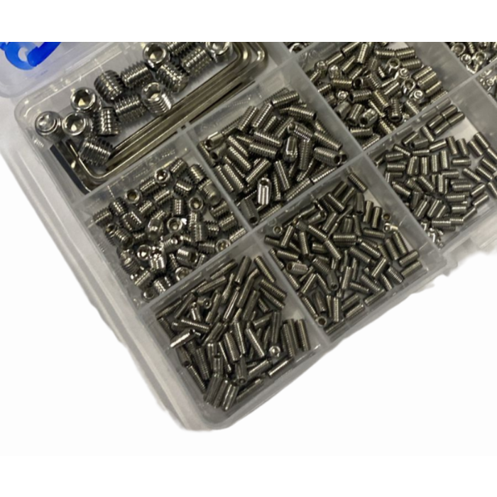 VEH24459/26 SIZE METRIC SET SCREW ASSORTMENT 790PCS