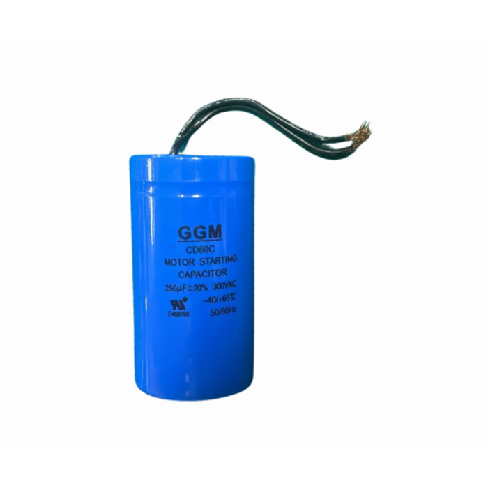 VEH24454/CD60 MOTOR STARTING CAPACITOR , 250UF/300V