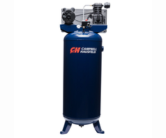 CAMPBELL HAUSFELD IND5905/ 60 GALLON 3.7 HP COMPRESSOR  #VT6195 10.2 CFM 90 PSI 230VOLTS, 15.7 AMP 60 HZ