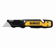 DEWALT HAR9740/ DW PUSH FLIP FOLDING UTILITY KNIFE W/BLADES #DWHT10992