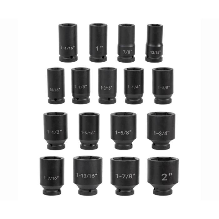 VEVOR HAR9738/ VEVOR IMPACT SOCKET SET 3/4 INCHES 22PCS