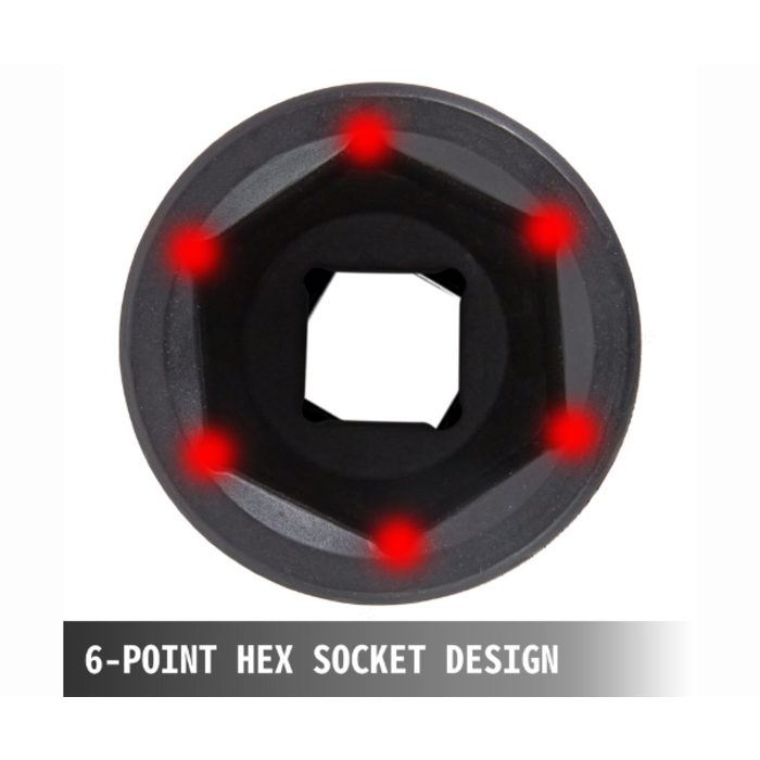 VEVOR HAR9738/ VEVOR DEEP IMPACT SOCKET SET 3/4'' 22PCS SAE 7/8-2''