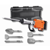 VEVOR IND5906/ DEMOLITION JACK HAMMER CONCRETE BREAKER 110V 60HZ 2200W 6CHISEL BIT BLK #JH-65A