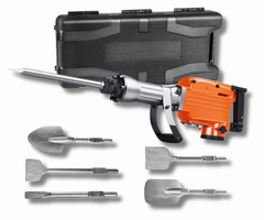 VEVOR IND5906/ DEMOLITION JACK HAMMER CONCRETE BREAKER 2200W 6 CHISEL BIT BLK