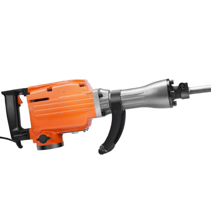 VEVOR IND5906/ DEMOLITION JACK HAMMER CONCRETE BREAKER 2200W 6 CHISEL BIT BLK