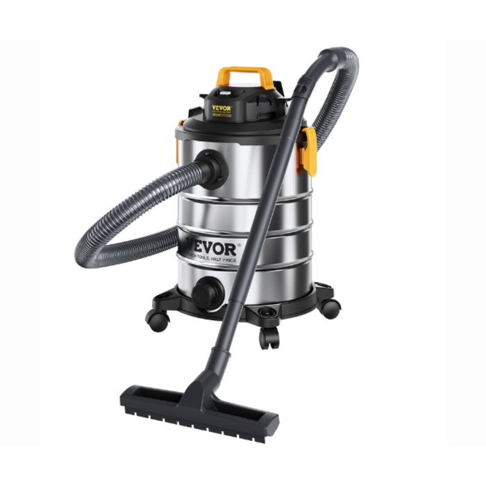 VEVOR IND5907/ VEVOR STAINLESS STEEL WET DRY SHOP VACUUM, 8 GALLON 6 PEAK HP