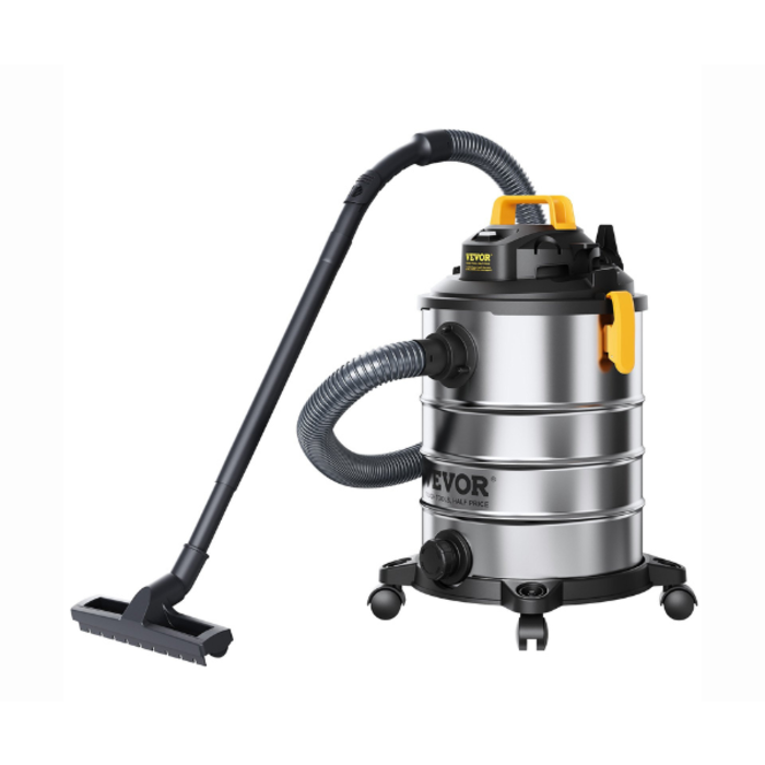 VEVOR IND5907/ VEVOR STAINLESS STEEL WET DRY SHOP VACUUM, 8 GALLON 6 PEAK HP
