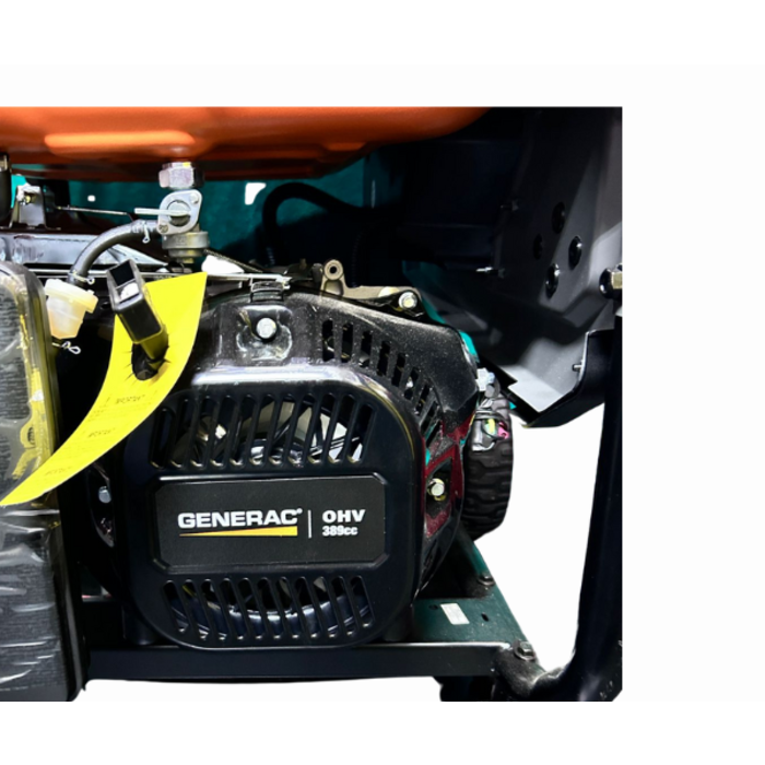 GENERAC IND4232 GENERATOR/GENERAC 6500WATTS GP6500 RECOIL START ONLY 110/220VOLTS 7672