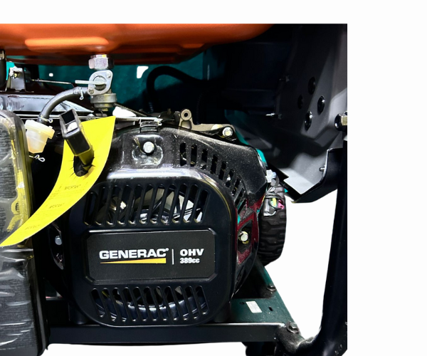 GENERAC IND4232 GENERATOR/GENERAC 6500WATTS GP6500 RECOIL START ONLY 110/220VOLTS 7672