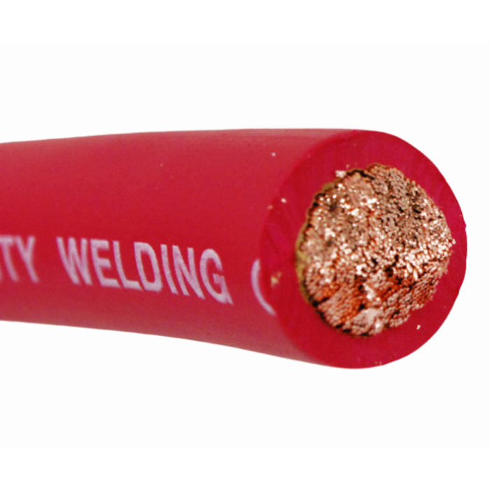 ELE6541/ SPOOL WELDING CABLE 3/0 GAUGE RED