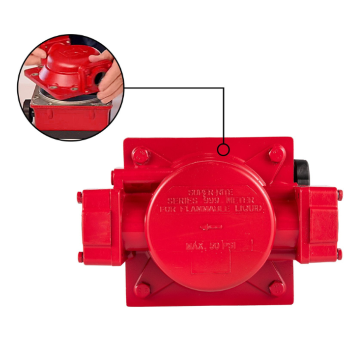 VEVOR IND5882//VEVOR MECHANICAL FUEL METER 20 GPM FUEL FLOW