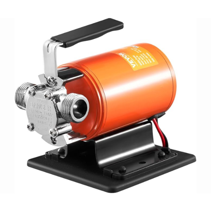 VEVOR IND5885//VEVOR WATER TRANSFER PUMP 12V #ZX50012  1/10HP 13AMP