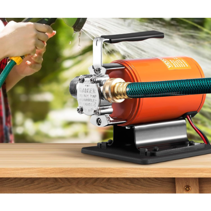 VEVOR IND5885//VEVOR WATER TRANSFER PUMP 12V #ZX50012  1/10HP 13AMP