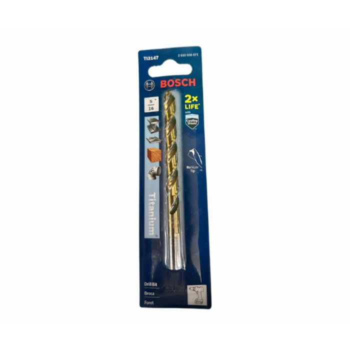 HAR1287 TITANIUM COATED DRILL BIT --5/16''