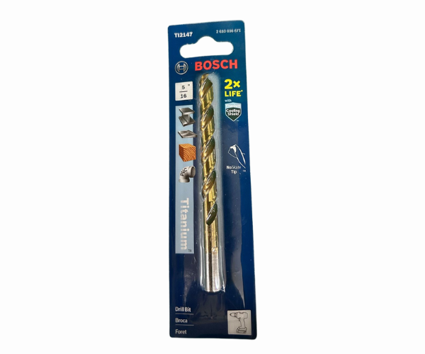 HAR1287 5/16'' TITANIUM COATED DRILL BIT #TI2147