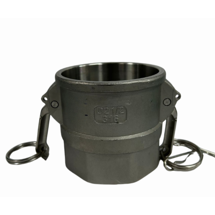 HAR9695/CAMLOCK D TYPE STAINLESS STEEL 2-1/2"