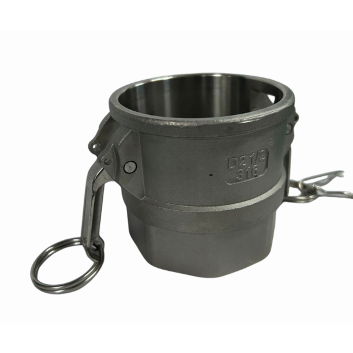 HAR9695/CAMLOCK D TYPE STAINLESS STEEL 2-1/2"