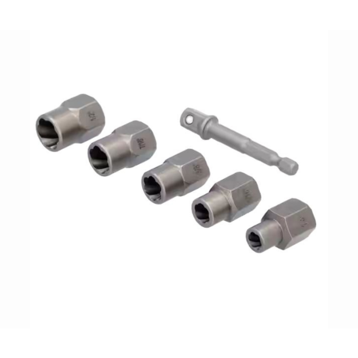 DEWALT HAR9637// 5PC BOLT EXTRACTOR SET // PT#DWAFBEXTRACT5