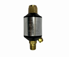 HAR9535 IN LINE WATER TRAP, 1/4 MALE AND FEMALE 150PSI