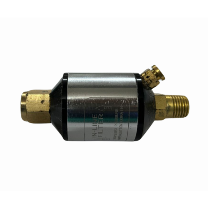 HAR9535 IN LINE WATER TRAP, 1/4 MALE AND FEMALE 150PSI