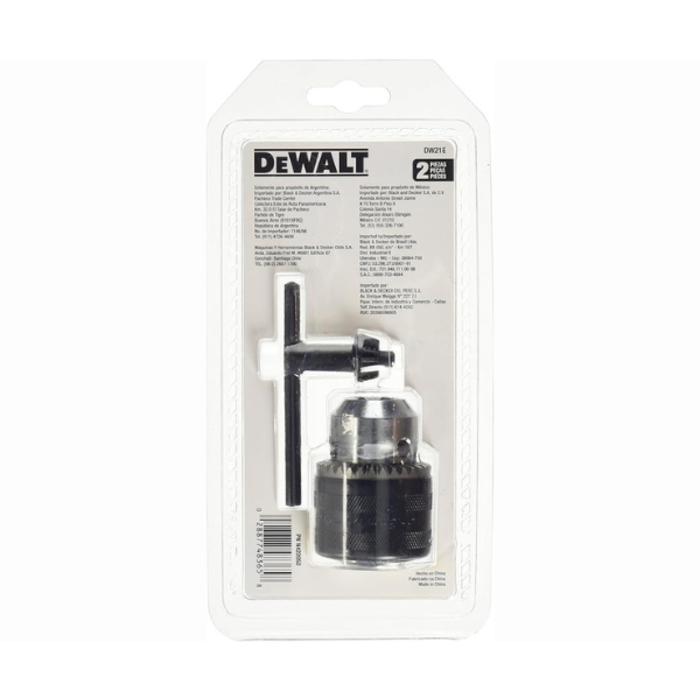 DEWALT HAR9571 CHUCK AND KEY 13L 1/2'' X 20F (13MM) DW21E