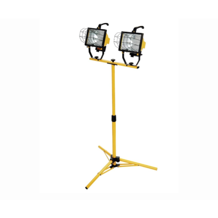 ELE9326 TWIN HEAD HALOGEN LAMP--WNR