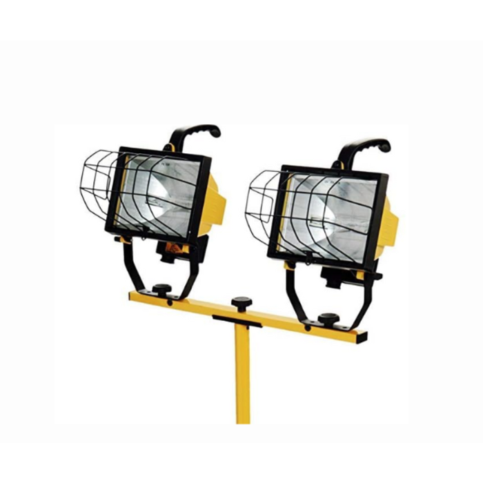 ELE9326 TWIN HEAD HALOGEN LAMP--WNR