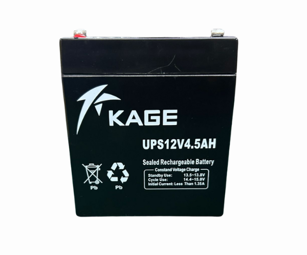 KAGE ELE6537 UPS BATTERY 12VOLT 4.5AMP--10PC PER BOX