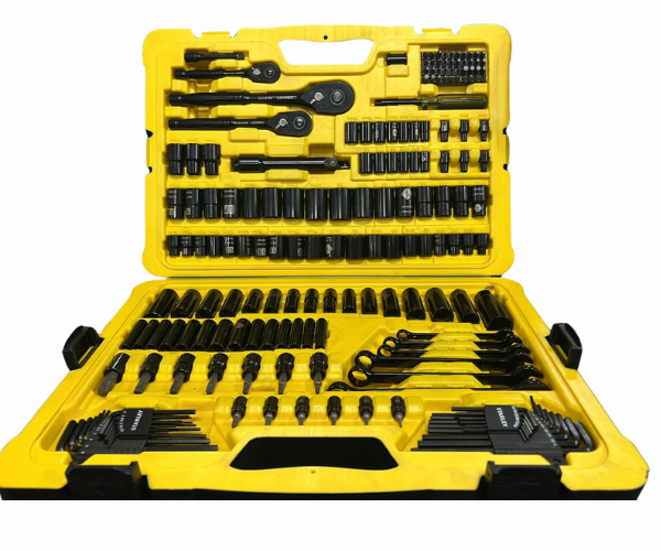 STANLEY HAR9572 183PC BLACK CHROME MT SOCKET SET STMT71662-LA
