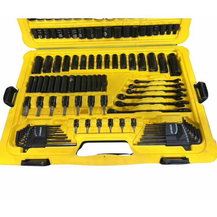 STANLEY HAR9572 183PC BLACK CHROME MT SOCKET SET STMT71662-LA