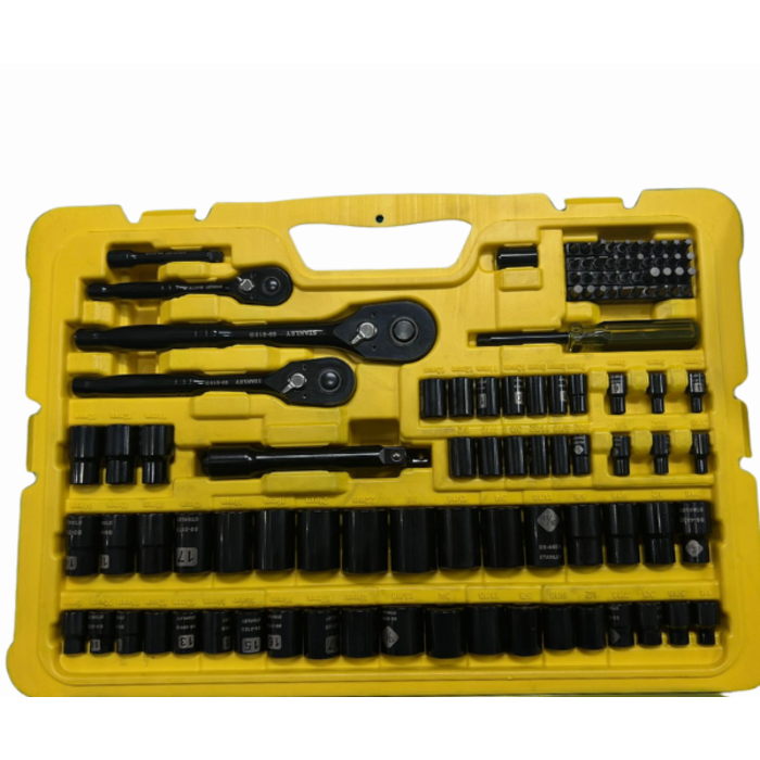 STANLEY HAR9572 183PC BLACK CHROME MT SOCKET SET STMT71662-LA