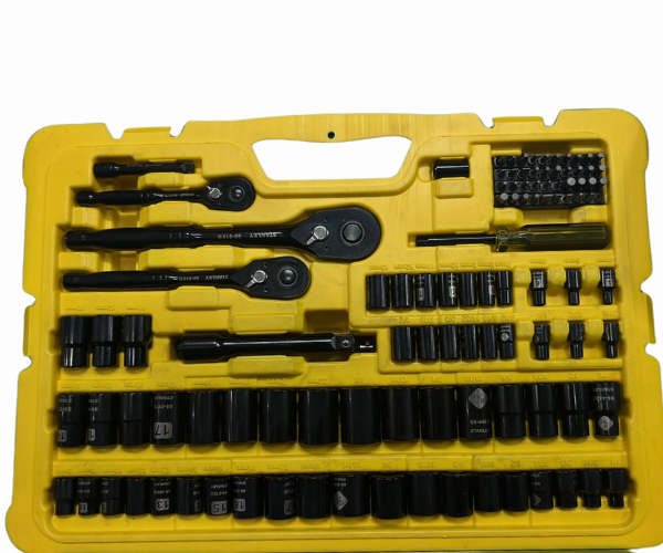 STANLEY HAR9572 183PC BLACK CHROME MT SOCKET SET STMT71662-LA