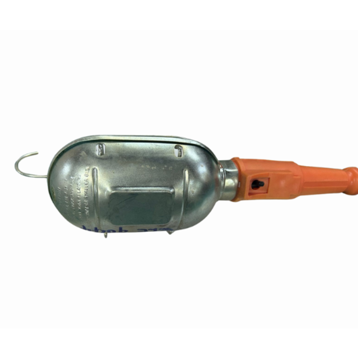 ELE9044 MEDIUM DUTY METAL GUARD WORK LIGHT WITH 1 FT CORD AND POLARIZED PLUG